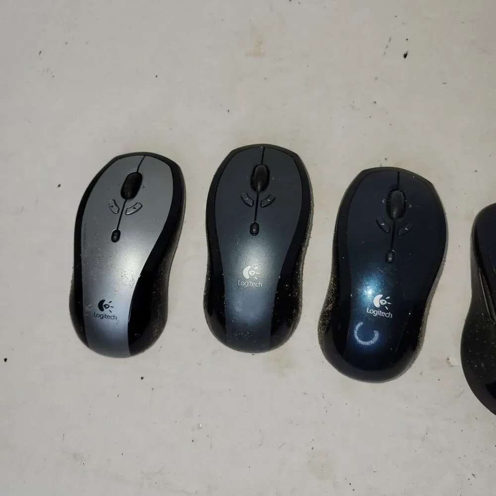 Logitech Wireless Mouse Lot Computer Laptop PC Computers Gaming Videos TV Film